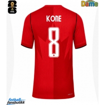 Canada Ismael Kone #8 Hjemmedrakt Dame VM 2026 Kortermet
